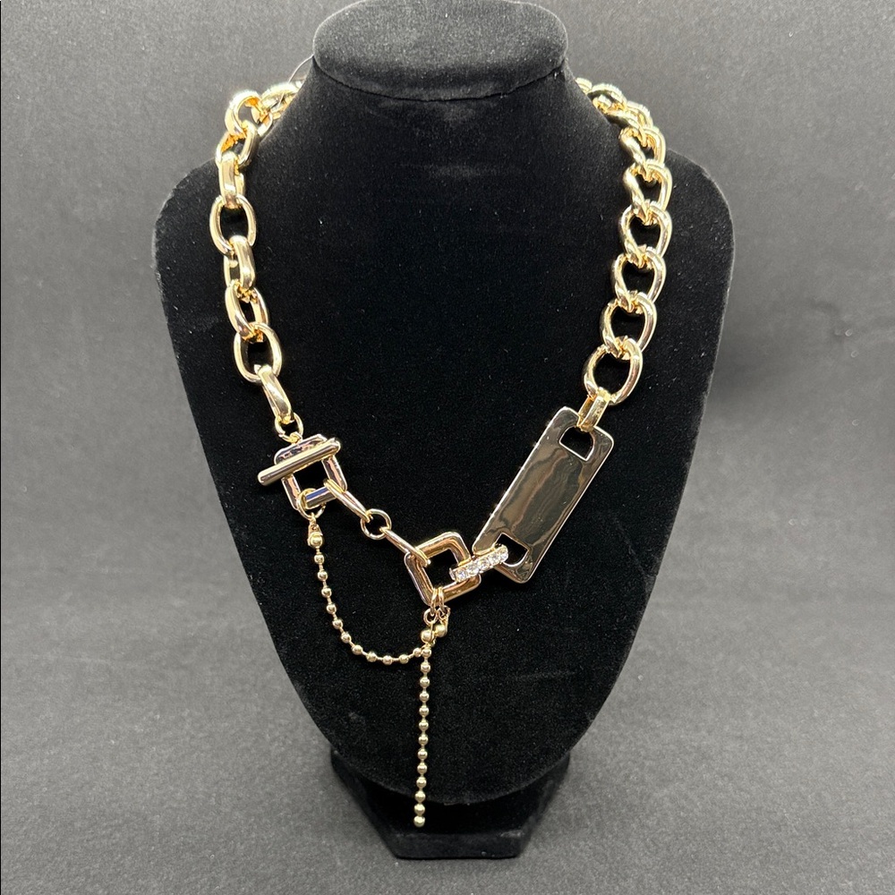 Chic Gold Chain Necklace by Open Edit *NWT*